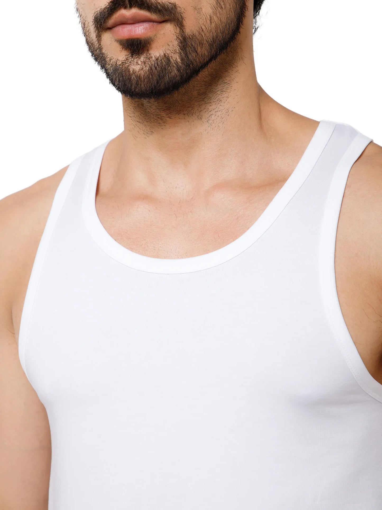 SUPIMA VEST ROUND NECK
