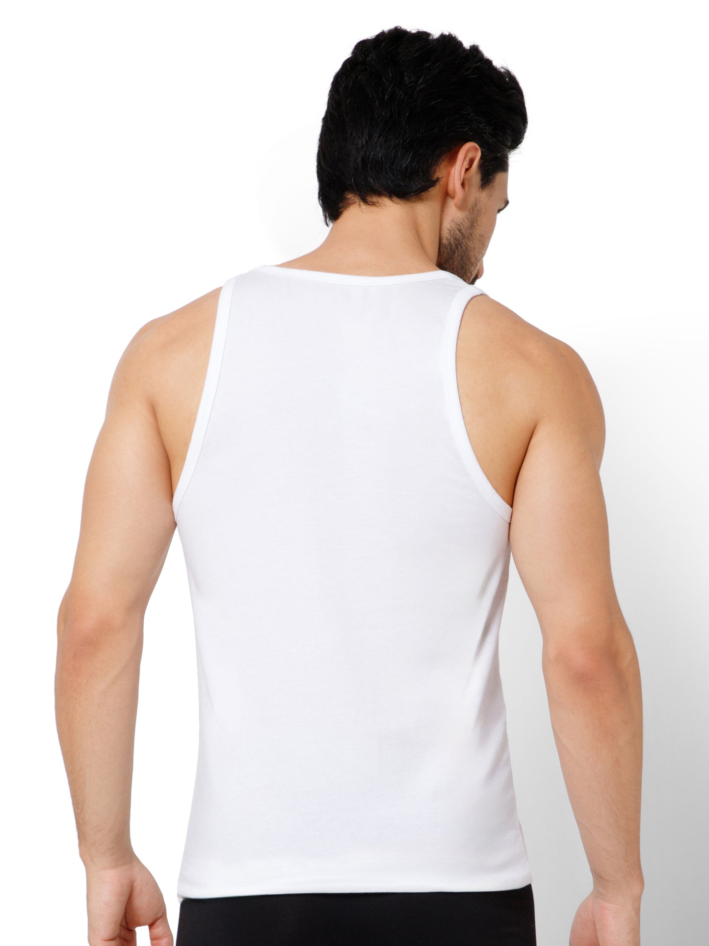 PIMA/MODAL VEST ROUND NECK