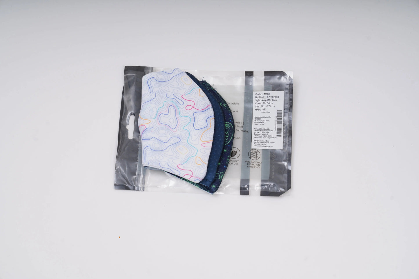 Akky Antibacterial, Breathable Mask