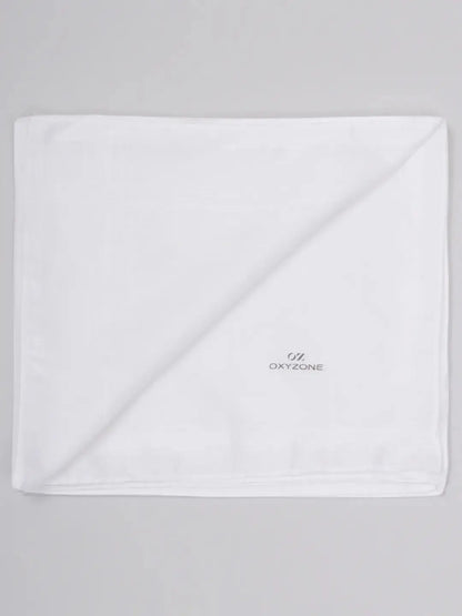 Akio White Ribbed Oxyzone