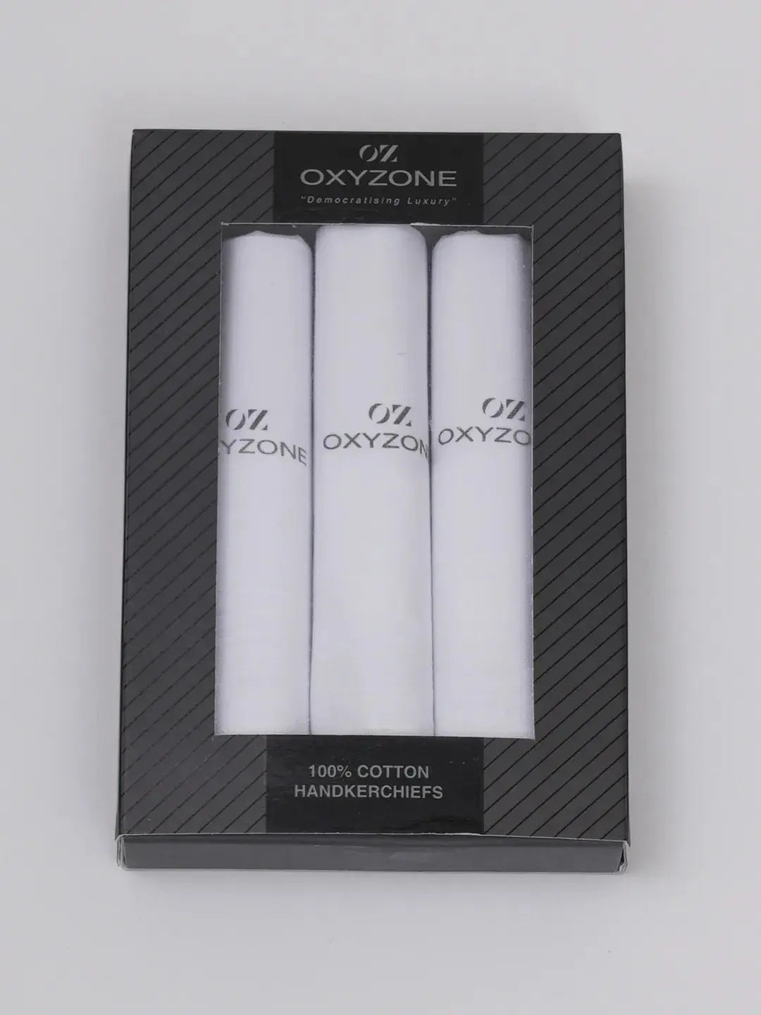 Akio White Ribbed Oxyzone