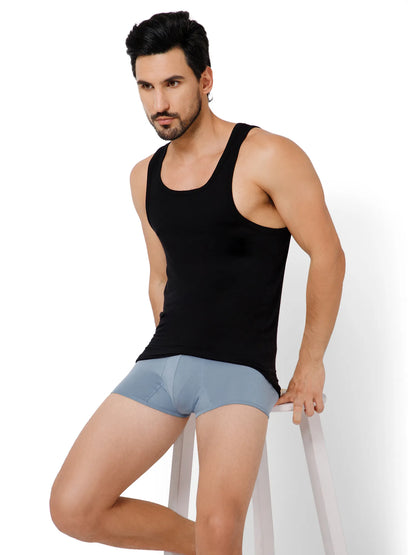 SUPIMA VEST ROUND NECK