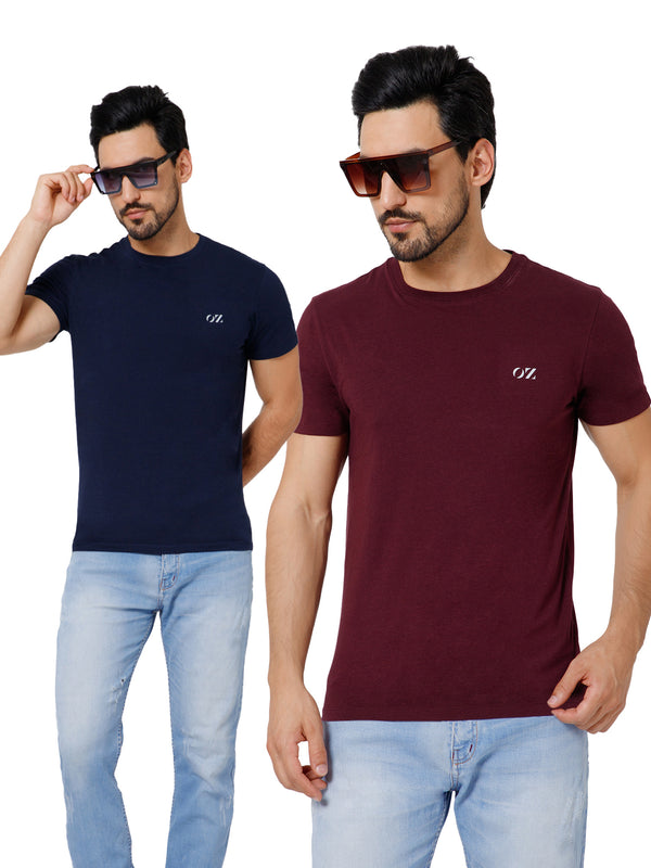 SOLID CREW NECK T-SHIRT Combo.