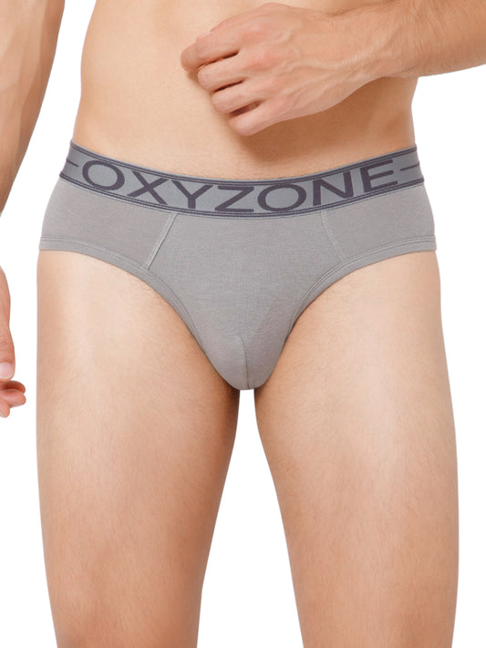 PIMA/MODAL VEST ROUND NECK IN LIGHT GREY COLOR