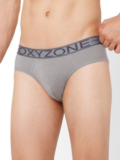 PIMA/MODAL VEST ROUND NECK IN LIGHT GREY COLOR