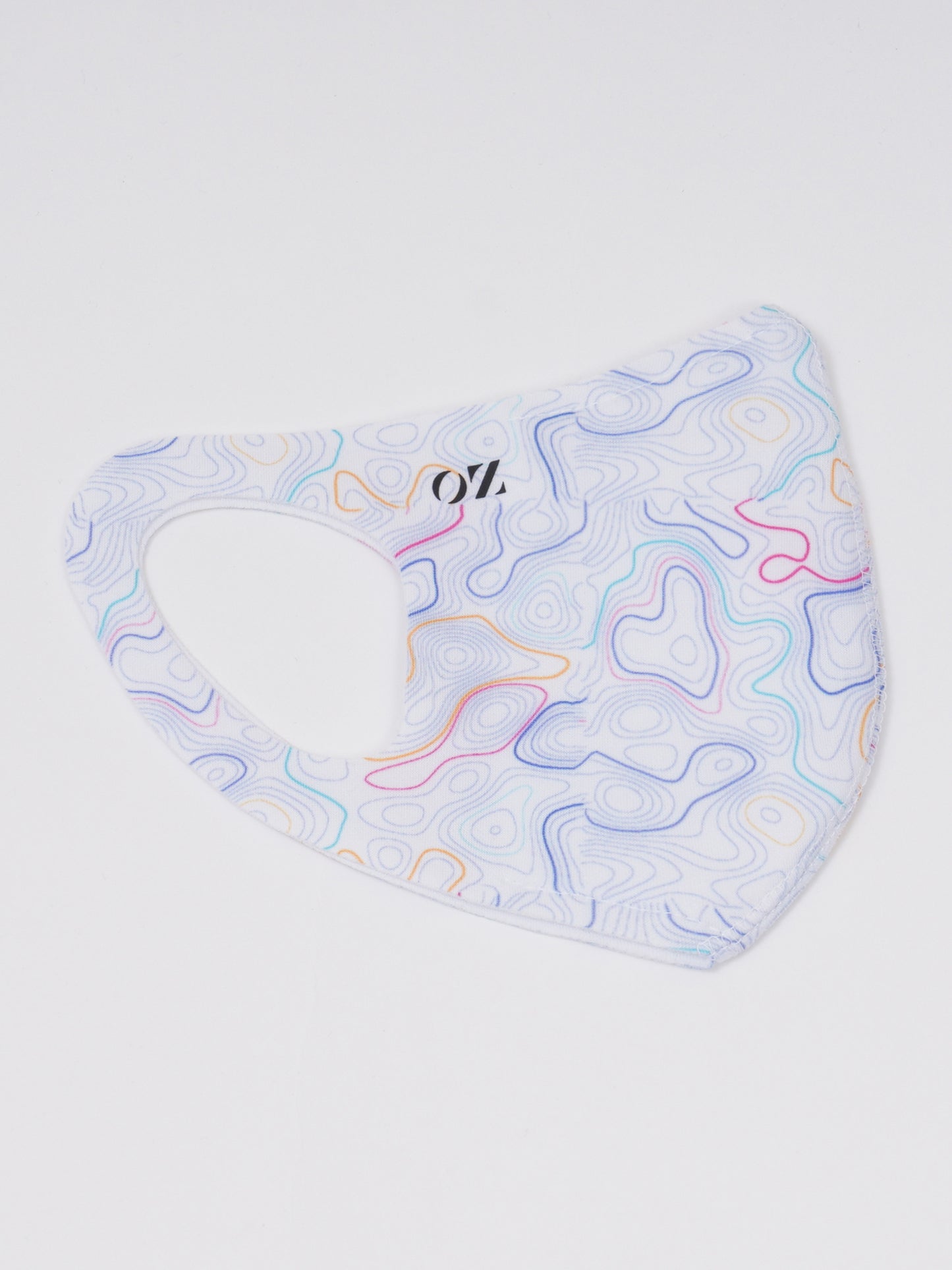ANTIBACTERIAL,BREATHABLE, NEOPRENE MIX COLOR SNUG FIT MASK.